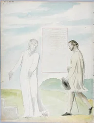 Die Triumphe von Owen, Design 92 aus The Poems of Thomas Gray, 1797-98